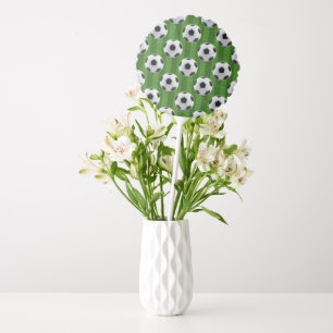 Green European Football Pattern Balloon