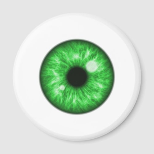 Green Eye Ball Funny Magnet