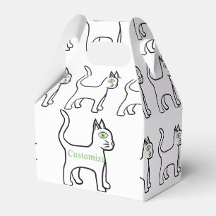 Green-eye Cat Thunder_Cove Favor Boxes