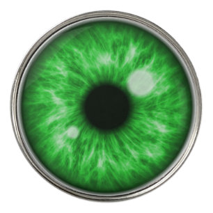 Green Eye Funny Golf Ball Marker