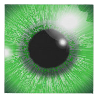 green eye iris design