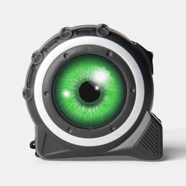 Green Eye Monster Tape Measure (Front)