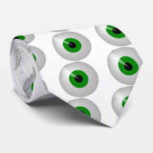 Green Eye Neck Tie