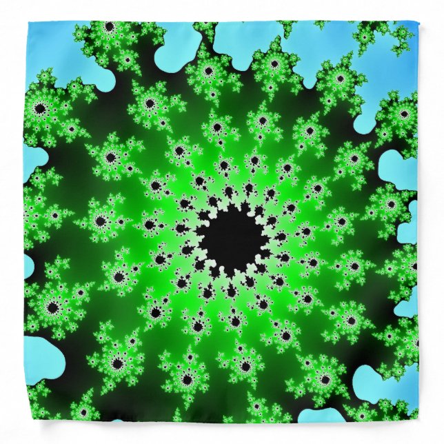 Green Eyeball Bandana (Front)
