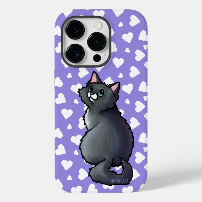 Green Eyed Cat Case-Mate iPhone Case (Back)