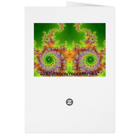 Green Eyed Fractal (Back)