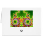 Green Eyed Fractal (Back Horizontal)