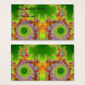 Green Eyed Fractal (Front & Back)
