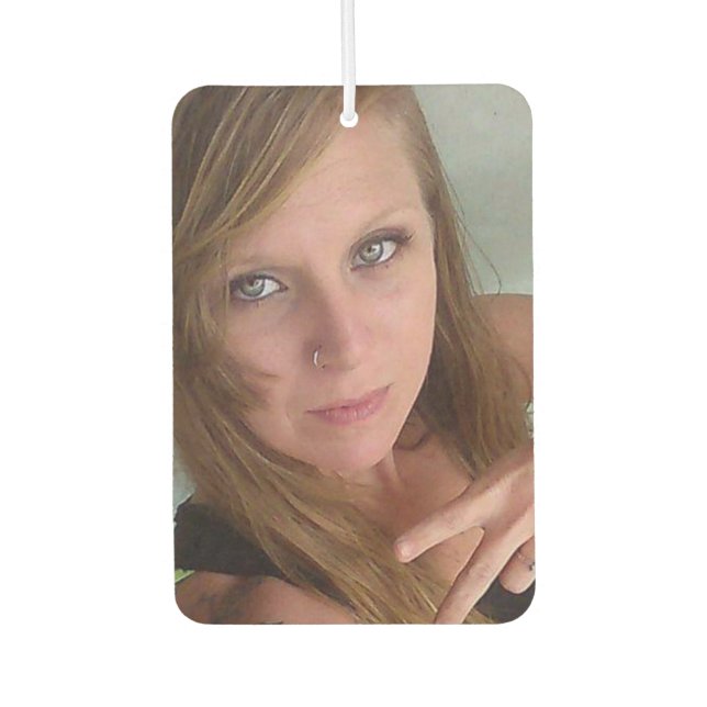 Green Eyed Gidget Air Freshener (Front)