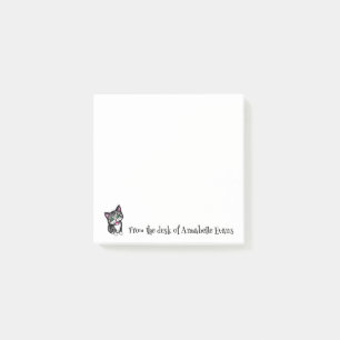 Green Eyed Kitten Personalize Notes