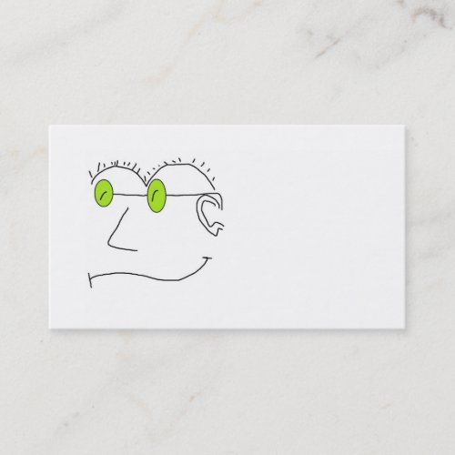 Green Eyes Business Card