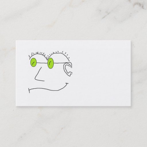 Customizable Green Eyes Business Card