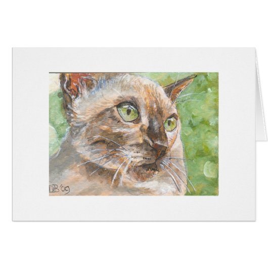 Green eyes cards (Front Horizontal)