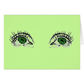 Green Eyes Cards