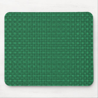 Green Fabric Texture Mouse Pad