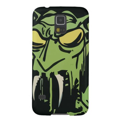 Green Face Monster Case For Galaxy S5