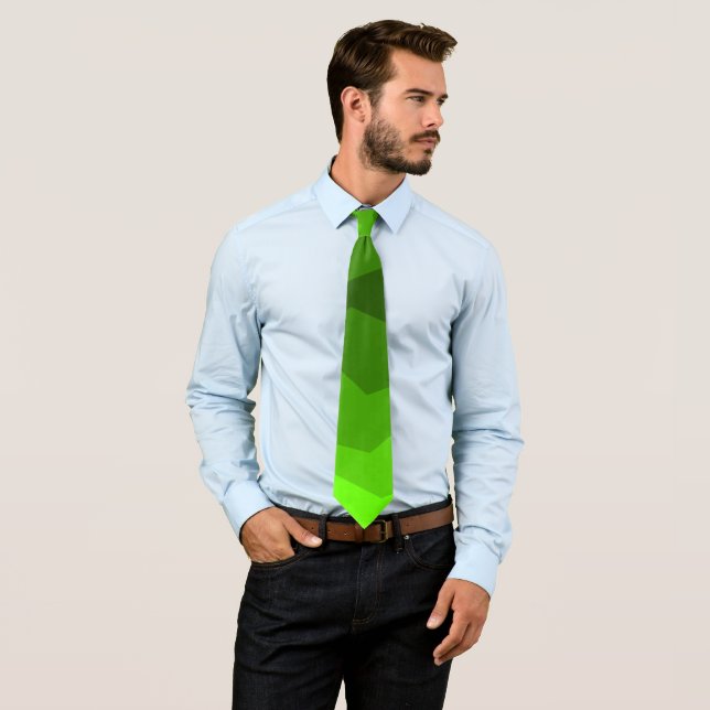 Green Fade  Neck Tie (In Situ)