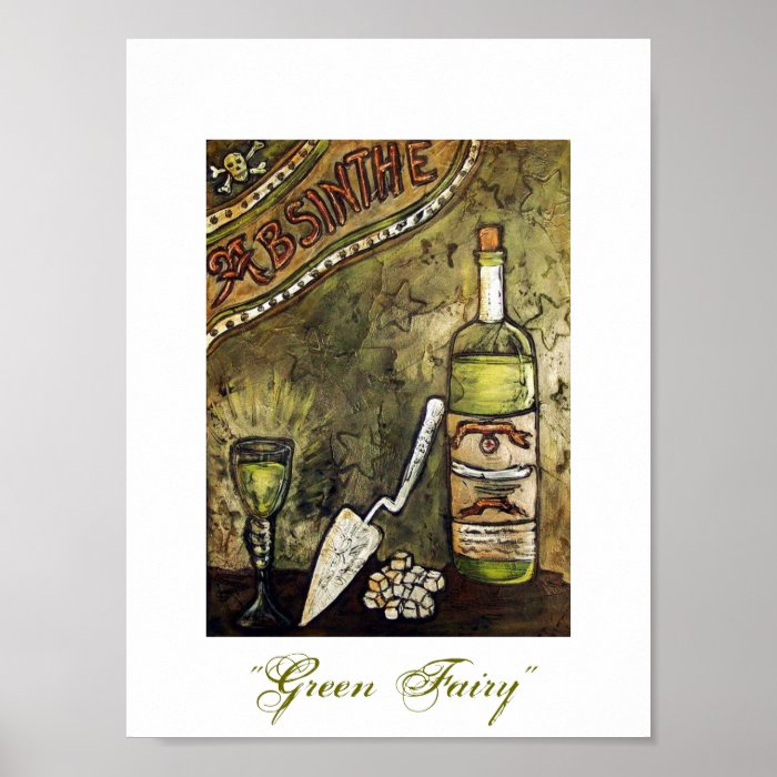 "Green Fairy" Absinthe Posters