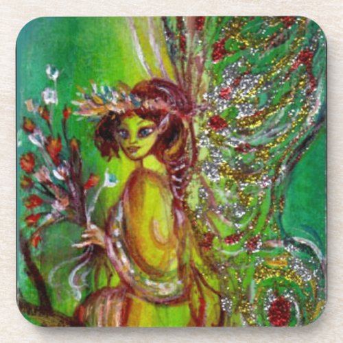 GREEN FAIRY COASTER