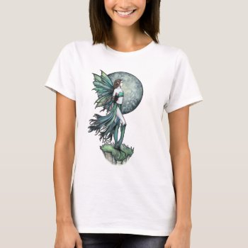 Green Fairy Full Moon Tank Top By Molly Harrison by robmolily at Zazzle