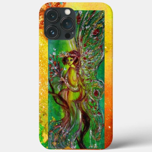 GREEN FAIRY IN THE MOONLIGHT Fantasy iPhone 13 Pro Max Case