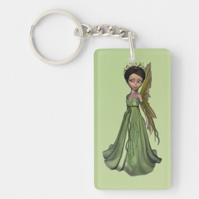 Green Fairy Keychain (Front)