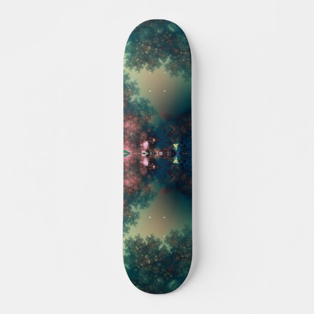 Green Fairy Tale Skateboard Deck (Front)
