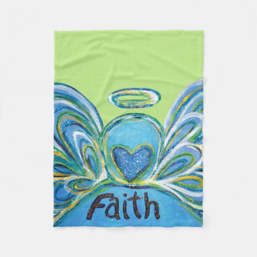 Green Faith Guardian Angel Chemo Blanket