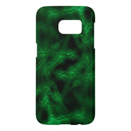 Green fantasy pattern samsung galaxy s7 case