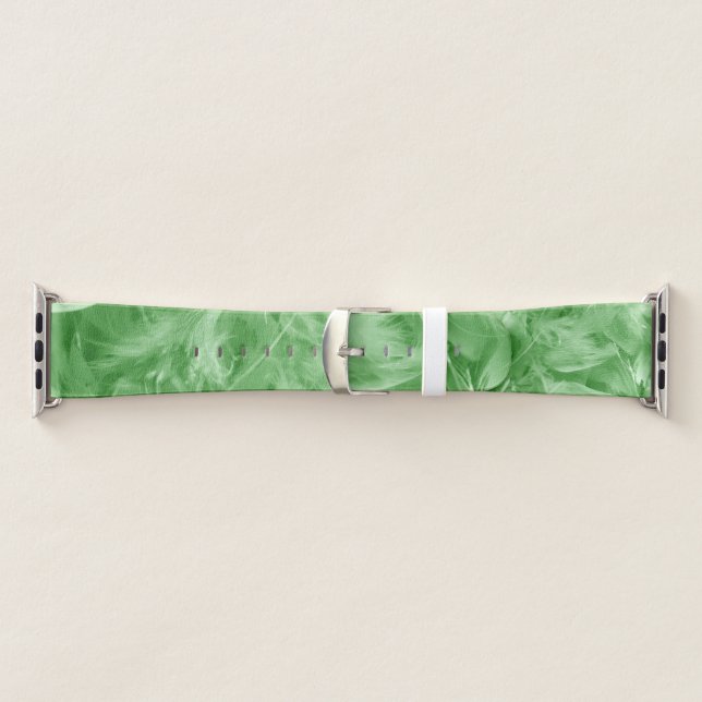 Green Feathers Apple Watch Band (Band)