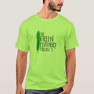 Green Feathers Project T-Shirt (Colored)