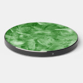 Green Feathers Wireless Charger (Front 2)