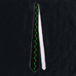 Green Feet Tie<br><div class="desc">Single row of combat rescue green feet up the center, for when you need to formally show off what you do.</div>