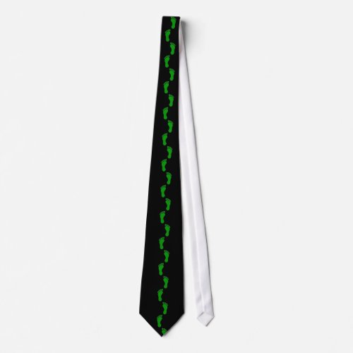 Green Feet Tie