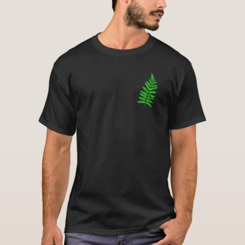 Green Fern Leaves   I Love Nature   Garden Gardeni T_Shirt