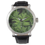 Green Fern Watch at Zazzle