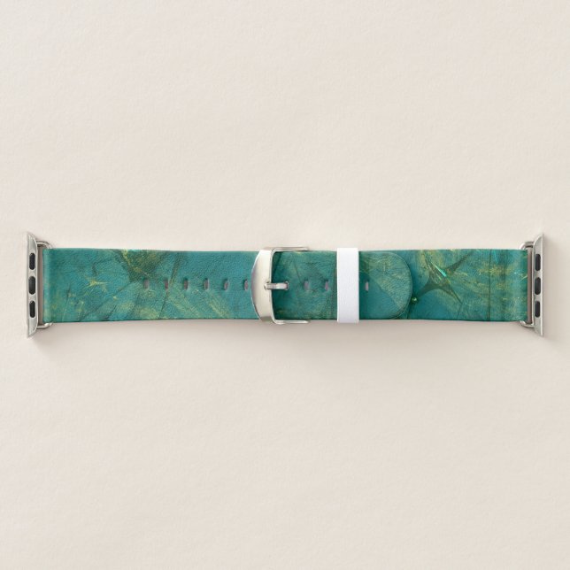 Green fibers abstract  apple watch band (Band)