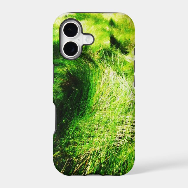 Green field iphone case (Back)