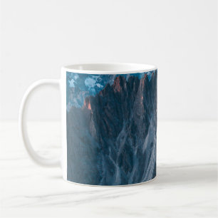 GREEN FIELD NEAR MOUNTAIN COFFEE MUG