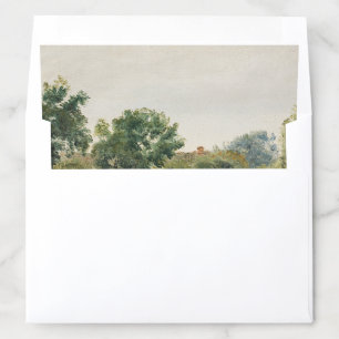 Green Field  Vintage Oil  Envelope Liner