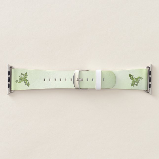 Green Fighting Dragon Apple Watch Band (Band)