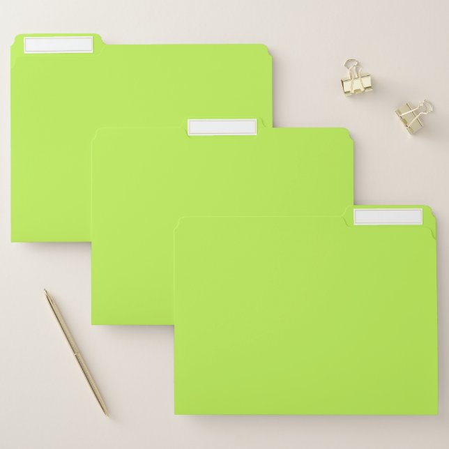 Green File Folder (Set)