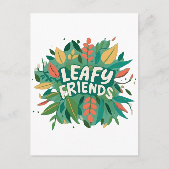 Green Fingers Postcard (Front)