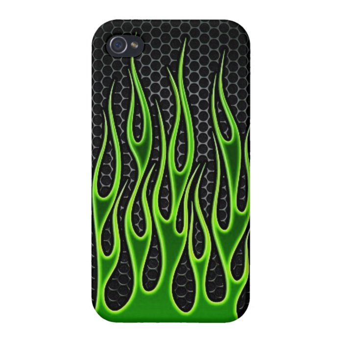 green fire phone case iPhone 4/4S cases