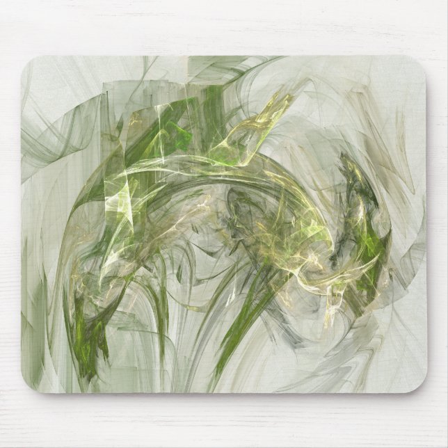 Green flare mouse pad (Front)