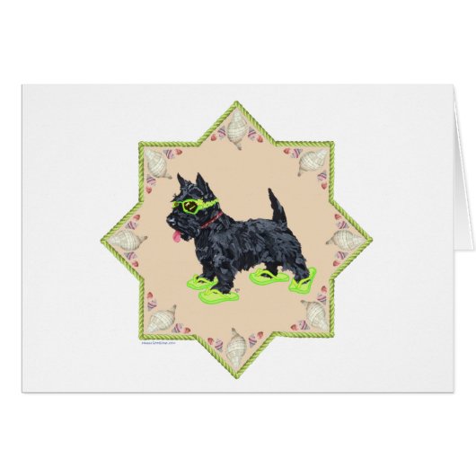 Green FlipFlops Cards (Front Horizontal)