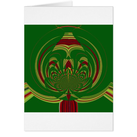 Green Floral Cards (Front)