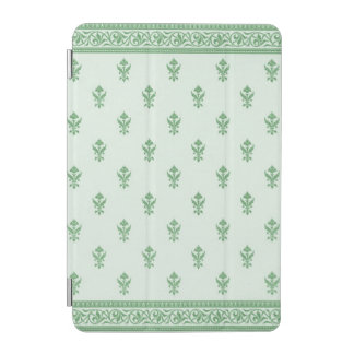 Green Floral Pattern iPad Mini Cover