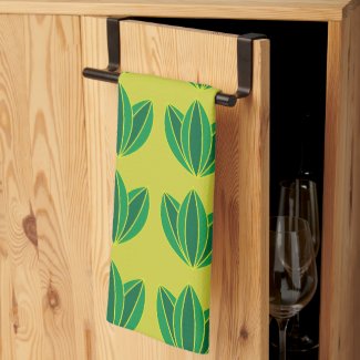 Green Floral Pattern
