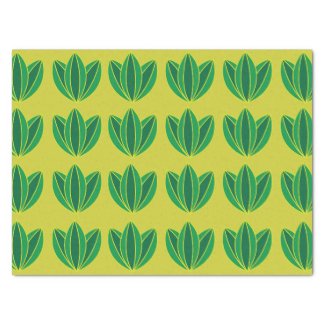 Green Floral Pattern